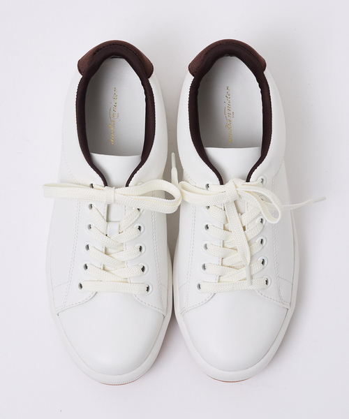 Au BANNISTER(オゥバニスター)の「【販売店舗限定】コートソール 最高スニーカー(スニーカー・レディース・ダークブラウン/ブラック/シルバー・38/37/36/35/39)」の20枚目の写真