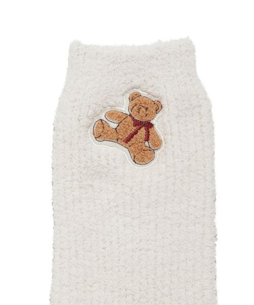 gelato pique（ジェラートピケ）の「ベビモコベアさがらルームソックス（その他ルームウェア・レディース・アイボリー/ピンク/ネイビー・F）」の6枚目の写真