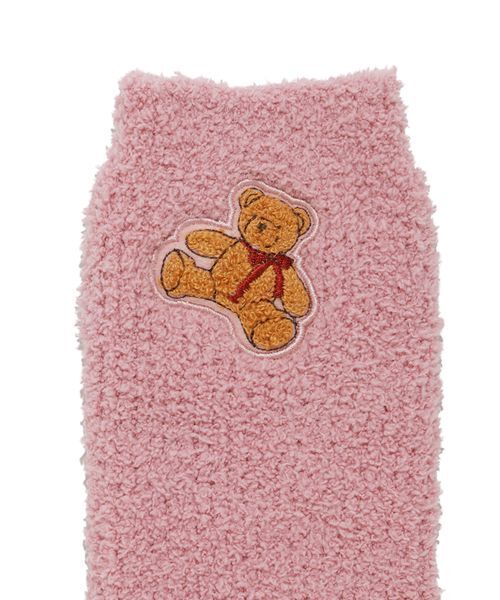 gelato pique（ジェラートピケ）の「ベビモコベアさがらルームソックス（その他ルームウェア・レディース・アイボリー/ピンク/ネイビー・F）」の10枚目の写真