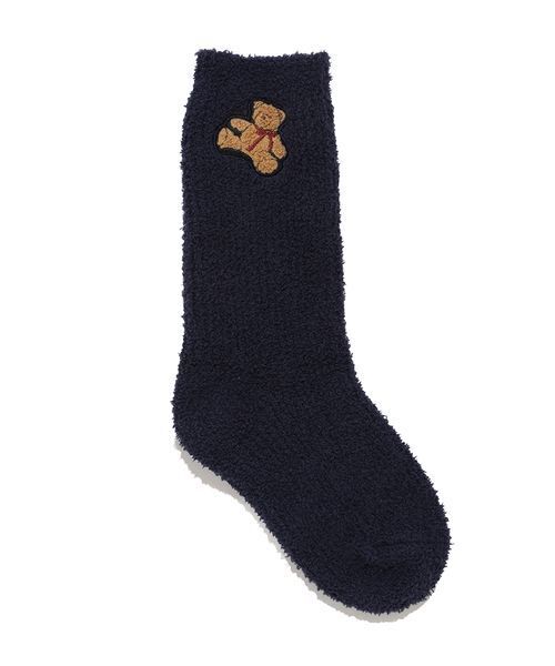 gelato pique（ジェラートピケ）の「ベビモコベアさがらルームソックス（その他ルームウェア・レディース・アイボリー/ピンク/ネイビー・F）」の11枚目の写真