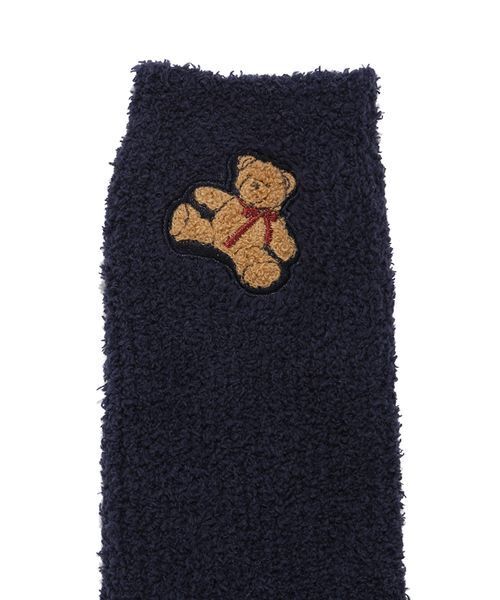 gelato pique（ジェラートピケ）の「ベビモコベアさがらルームソックス（その他ルームウェア・レディース・アイボリー/ピンク/ネイビー・F）」の12枚目の写真