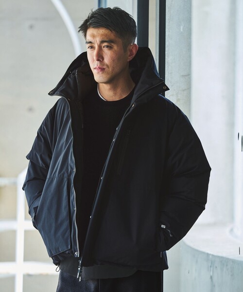 別注】＜+phenix＞フード ダウン ブルゾン（ダウンジャケット