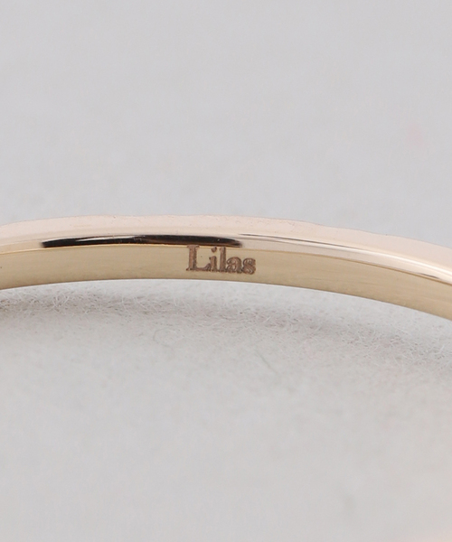 Lilas(リラ)の「オーバルホワイトトパーズカットリング K10(リング・レディース・ゴールド・11/15 /13)」の9枚目の写真