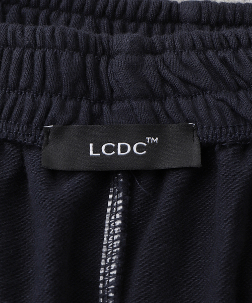 LCDC TM（エルシーディーシーティーエム）の「【Geek Office / ギークオフィス】LCDC TM / LAYERED DETAIL JERSEY PANTS（スウェットパンツ・レディース・ネイビー・FREE）」の5枚目の写真