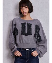 GYDA | FLUKE インターシャラメニット 2WAYトップス(ニット/セーター)