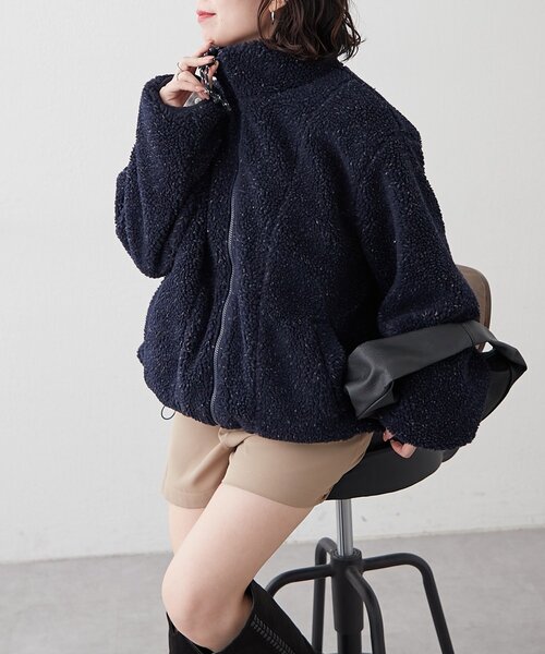 セール】ネップボアブルゾン（ブルゾン）｜Remind me and forever