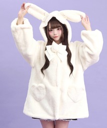 うさ耳ファーコート