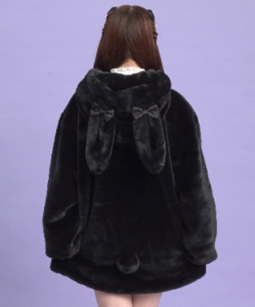 うさ耳ファーコート（その他アウター）｜Secret Honey（シークレット