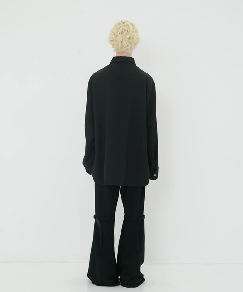 Tamme（タム）の「【TAMME】PCS SHIRT（シャツ/ブラウス・メンズ・ネイビー/ブラック・2/1）」の4枚目の写真