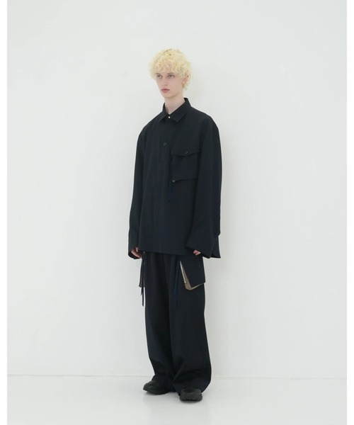 Tamme（タム）の「【TAMME】PCS SHIRT（シャツ/ブラウス・メンズ・ネイビー/ブラック・2/1）」の3枚目の写真