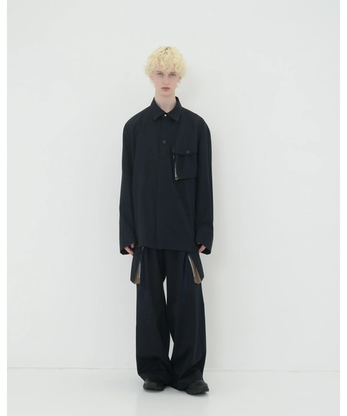 Tamme（タム）の「【TAMME】PCS SHIRT（シャツ/ブラウス・メンズ・ネイビー/ブラック・2/1）」の7枚目の写真
