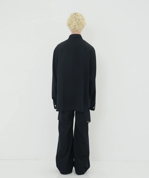 Tamme（タム）の「【TAMME】PCS SHIRT（シャツ/ブラウス・メンズ・ネイビー/ブラック・2/1）」の9枚目の写真