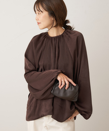 【新品】plage ポンチョ ブラウス グレー 試着のみ☆plage☆ポンチョブラウス 完売 グレー