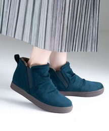 インナーファースエードサイドゴアショートブーツ(211-57361)JELLY BEANS(ジェリービーンズ)