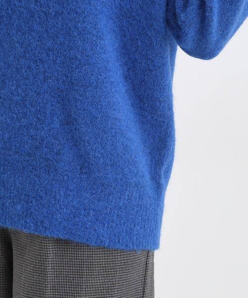 DRESKIP（ドレスキップ）の「ふわふわVネックニット（ニット/セーター・レディース・チャコールグレー/ライトベージュ/ブルー系その他/ピンク系・04/03/02/01）」の10枚目の写真