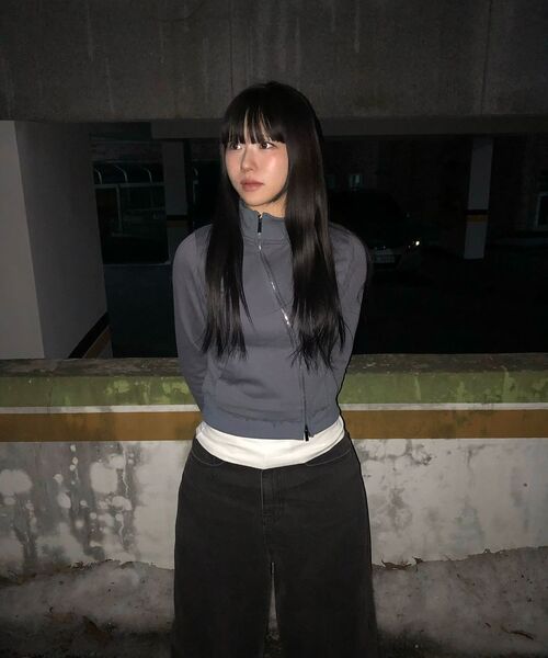 PARTIMENTO WOMEN(パルティメントウィメン)の「カットオフ93アンバランスドトラックジップアップ_メランジ(ナイロンジャケット・レディース・その他・SMALL/MEDIUM)」の10枚目の写真