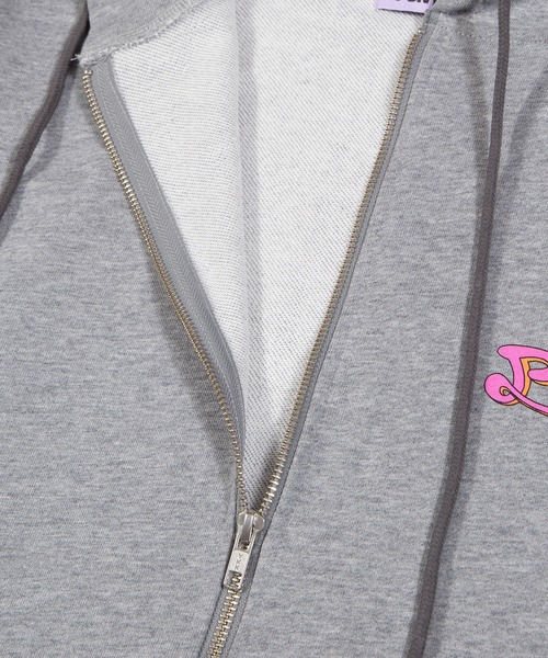 PUNYUS(プニュズ)の「PUNYUSロゴジップパーカー(パーカー・レディース・イエロー/杢グレー/スミクロ・3/1/5/4/2)」の6枚目の写真
