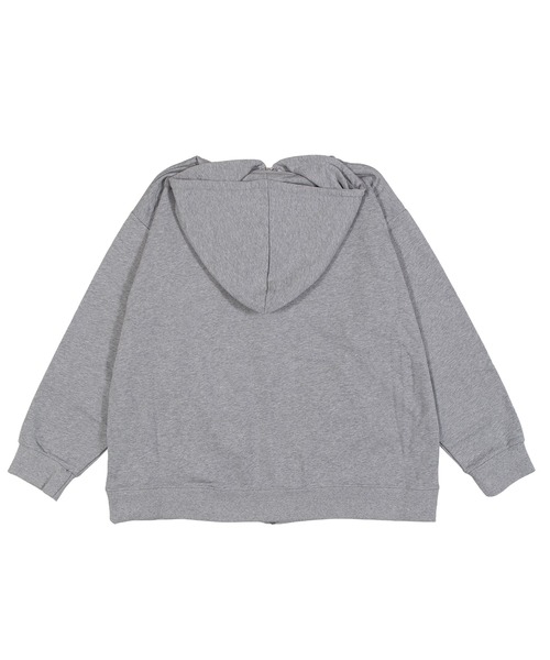 PUNYUS(プニュズ)の「PUNYUSロゴジップパーカー(パーカー・レディース・イエロー/杢グレー/スミクロ・3/1/5/4/2)」の9枚目の写真