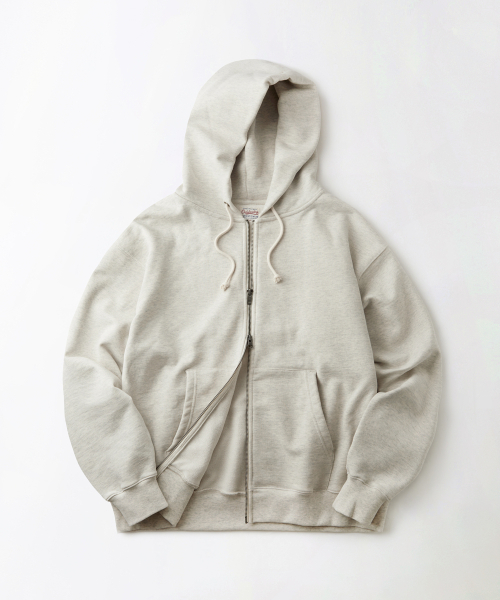 OUTSTANDING(アウトスタンディング)の「AUTHENTIC COMFORT HOOD ZIP SWEAT_1%OATMEAL(パーカー・メンズ・その他・MEDIUM/LARGE/X-LARGE)」の1枚目の写真