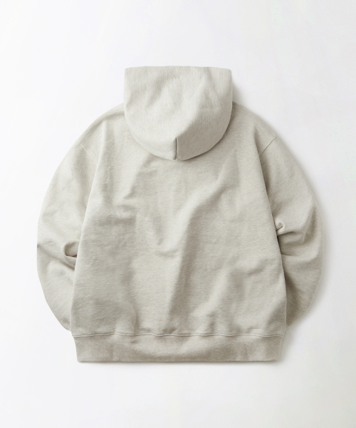 OUTSTANDING(アウトスタンディング)の「AUTHENTIC COMFORT HOOD ZIP SWEAT_1%OATMEAL(パーカー・メンズ・その他・MEDIUM/LARGE/X-LARGE)」の4枚目の写真