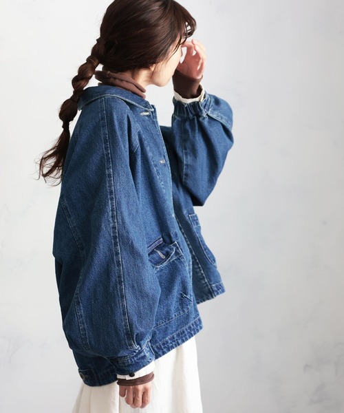soulberry（ソウルベリー）の「陽だまりデニムジャケット（デニム