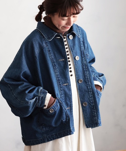 soulberry（ソウルベリー）の「陽だまりデニムジャケット（デニム