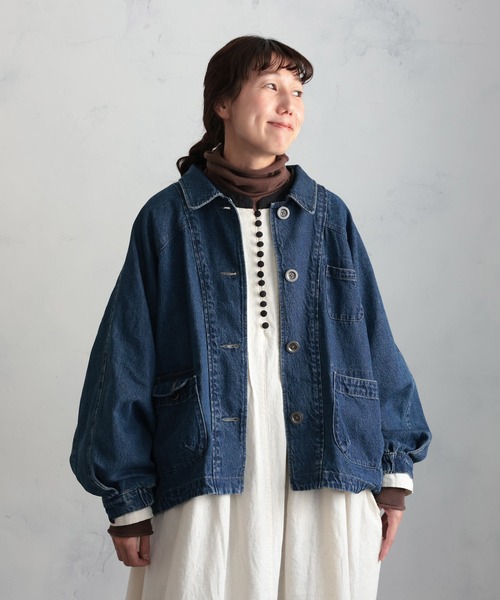 soulberry（ソウルベリー）の「陽だまりデニムジャケット（デニム