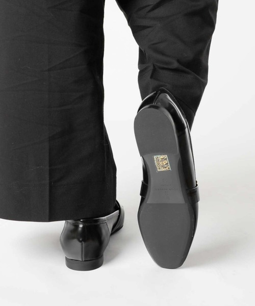 FABIO RUSCONI(ファビオルスコーニ)の「FABIO RUSCONI 6715 KENT SQUARE TOE LOAFER ファビオルスコーニ スクエアトゥ ローファー(ローファー・レディース・ブラック・37/36/38)」の4枚目の写真