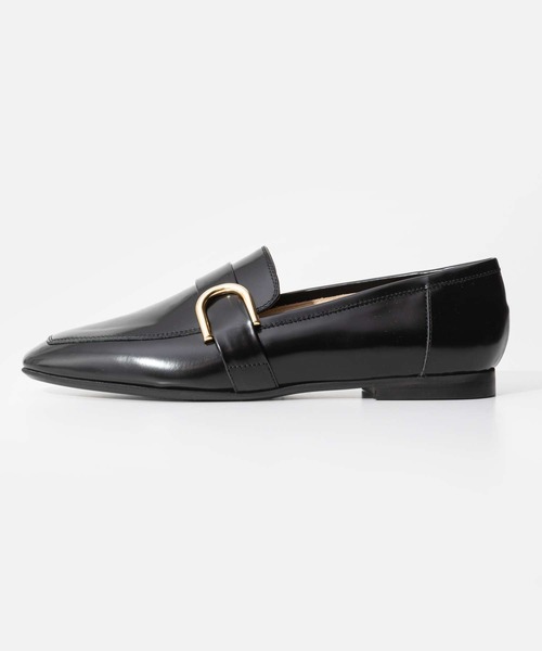 FABIO RUSCONI(ファビオルスコーニ)の「FABIO RUSCONI 6715 KENT SQUARE TOE LOAFER ファビオルスコーニ スクエアトゥ ローファー(ローファー・レディース・ブラック・37/36/38)」の10枚目の写真