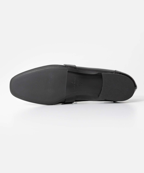 FABIO RUSCONI(ファビオルスコーニ)の「FABIO RUSCONI 6715 KENT SQUARE TOE LOAFER ファビオルスコーニ スクエアトゥ ローファー(ローファー・レディース・ブラック・37/36/38)」の11枚目の写真