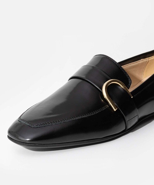 FABIO RUSCONI(ファビオルスコーニ)の「FABIO RUSCONI 6715 KENT SQUARE TOE LOAFER ファビオルスコーニ スクエアトゥ ローファー(ローファー・レディース・ブラック・37/36/38)」の13枚目の写真