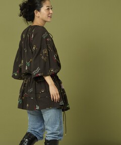 セール】Freada/フリーダ モチーフ刺繍 柄 ワンピース（ワンピース