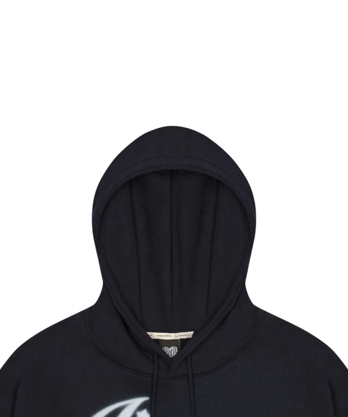 LUVISTRUE（ラヴイズトゥルー）の「IM LETTERING HOODIE(NAVY)（パーカー・レディース・その他・FREE）」の4枚目の写真