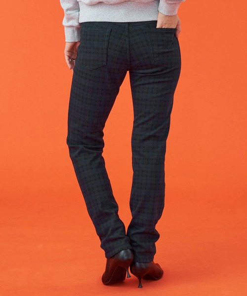 EDWIN(エドウィン)の「EDWIN LADIES 『裏起毛であったかい。』BODY FIREジャージーズスリムストレートデニムパンツ【エントリーモデル】【暖】(デニムパンツ・レディース・インディゴブルー/ダークインディゴブルー/チェック/ブラック/ブラウン・X-SMALL/SMALL/MEDIUM/LARGE)」の19枚目の写真
