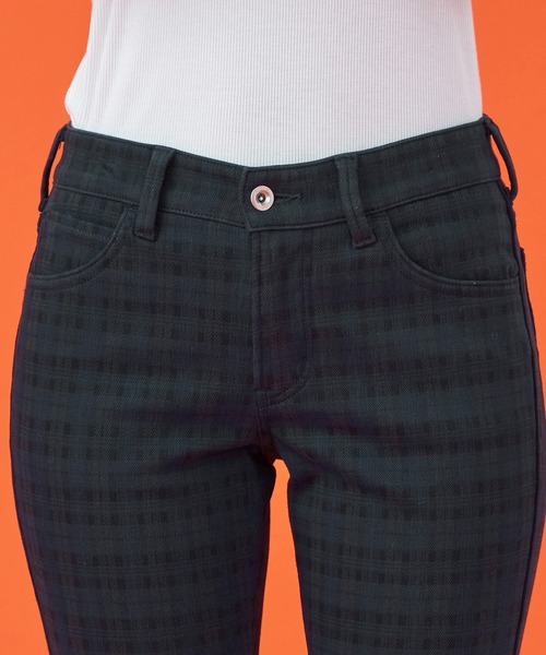 EDWIN(エドウィン)の「EDWIN LADIES 『裏起毛であったかい。』BODY FIREジャージーズスリムストレートデニムパンツ【エントリーモデル】【暖】(デニムパンツ・レディース・インディゴブルー/ダークインディゴブルー/チェック/ブラック/ブラウン・X-SMALL/SMALL/MEDIUM/LARGE)」の20枚目の写真