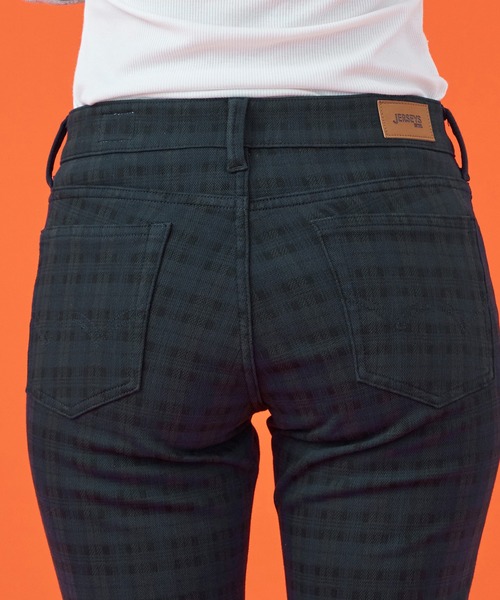 EDWIN(エドウィン)の「EDWIN LADIES 『裏起毛であったかい。』BODY FIREジャージーズスリムストレートデニムパンツ【エントリーモデル】【暖】(デニムパンツ・レディース・インディゴブルー/ダークインディゴブルー/チェック/ブラック/ブラウン・X-SMALL/SMALL/MEDIUM/LARGE)」の21枚目の写真