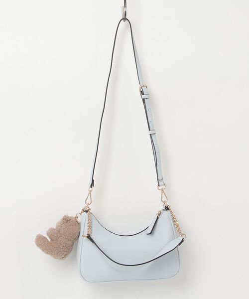 Guess(ゲス)の「HAVANNA Shoulder Crossbody ショルダーバッグ(ショルダーバッグ・レディース・レッド/ライトブルー/キナリ・ONE SIZE)」の14枚目の写真