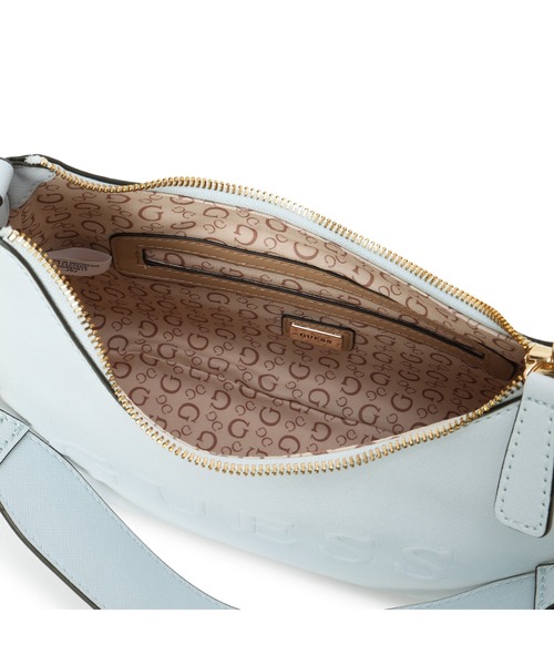 Guess(ゲス)の「HAVANNA Shoulder Crossbody ショルダーバッグ(ショルダーバッグ・レディース・レッド/ライトブルー/キナリ・ONE SIZE)」の11枚目の写真
