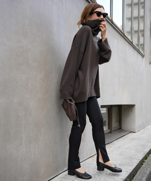 Warm Zip レギンス パンツ（その他パンツ）｜Deuxieme Classe