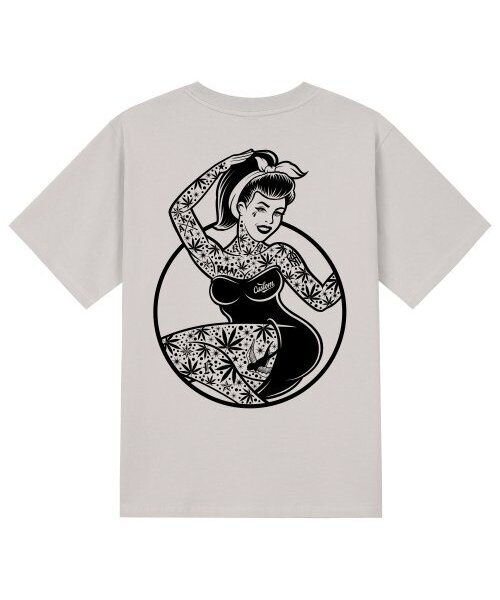 KAN6312(カン6312)の「KTC0185 キューティガールズ 半袖Tシャツ ベージュ(Tシャツ/カットソー・メンズ・その他・LARGE/MEDIUM/SMALL/X-LARGE)」の1枚目の写真