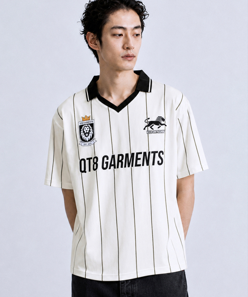 QT8 GARMENTS(キューティーエイトガーメント)の「LB 3R Soccer Jersey (Rielle)(ポロシャツ・レディース・その他・X-LARGE/SMALL/MEDIUM/LARGE)」の2枚目の写真