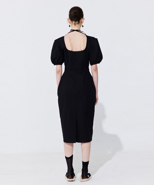 WNDERKAMMER(ブンダーカンマー)の「パールバルーンラインドレス_ブラック(ワンピース・レディース・その他・MEDIUM/SMALL)」の3枚目の写真