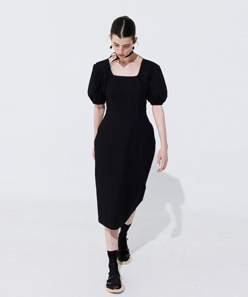 WNDERKAMMER(ブンダーカンマー)の「パールバルーンラインドレス_ブラック(ワンピース・レディース・その他・MEDIUM/SMALL)」の5枚目の写真