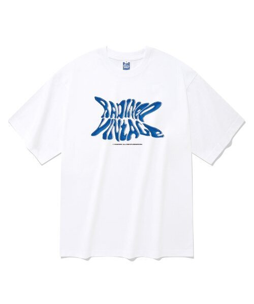 RADINEO(ラディネオ)の「レトロ 半袖Tシャツ ホワイト(Tシャツ/カットソー・メンズ・その他・LARGE/MEDIUM/SMALL/X-LARGE)」の1枚目の写真