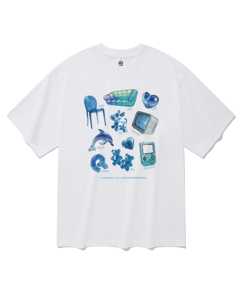 RADINEO(ラディネオ)の「ブルーコレクター 半袖Tシャツ ホワイト(Tシャツ/カットソー・メンズ・その他・LARGE/MEDIUM/SMALL/X-LARGE)」の1枚目の写真