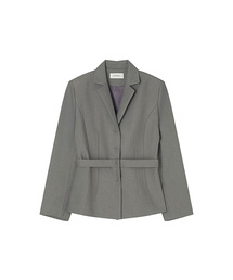 MAYVERU（メイバーユー）の「Bellamy Linen Jacket _ Charcoal（テーラードジャケット）」