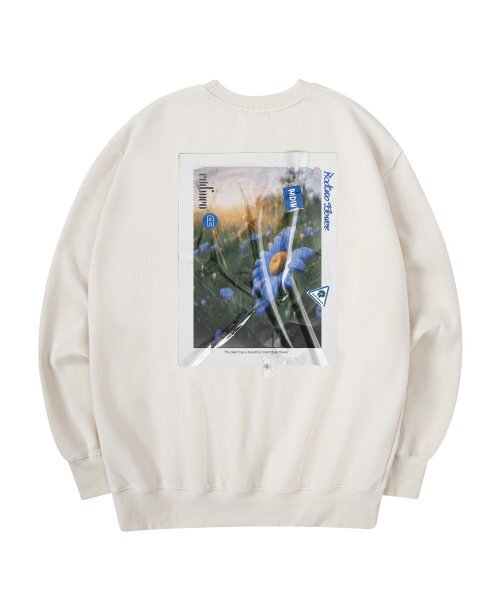 RADINEO(ラディネオ)の「トライアングルフラワースウェットクリーム(スウェット・メンズ・その他・LARGE/MEDIUM/X-LARGE)」の1枚目の写真