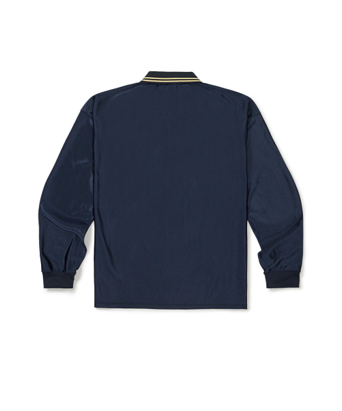 MMLG（エムエムエルジー）の「[Mmlg] EM FOOTBALL JERSEY SHIRT (NAVY)（ポロシャツ・レディース・その他・SMALL/MEDIUM/LARGE/X-LARGE）」の2枚目の写真