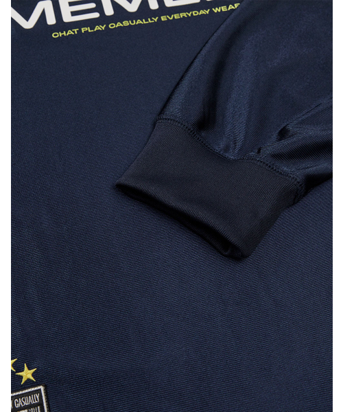 MMLG（エムエムエルジー）の「[Mmlg] EM FOOTBALL JERSEY SHIRT (NAVY)（ポロシャツ・レディース・その他・SMALL/MEDIUM/LARGE/X-LARGE）」の5枚目の写真
