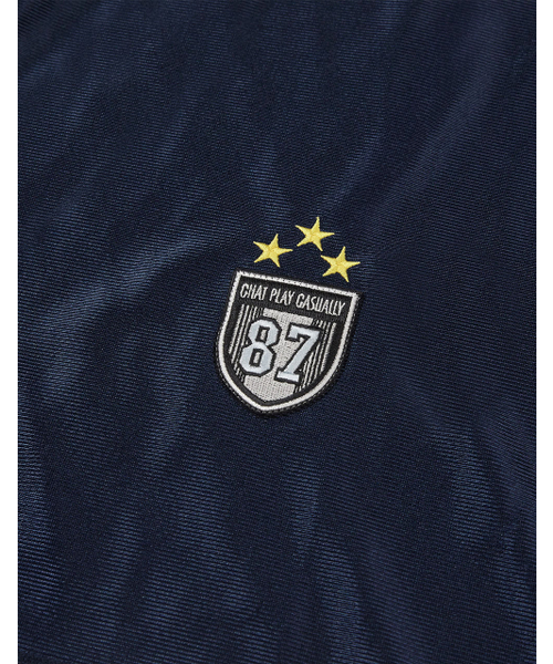 MMLG（エムエムエルジー）の「[Mmlg] EM FOOTBALL JERSEY SHIRT (NAVY)（ポロシャツ・レディース・その他・SMALL/MEDIUM/LARGE/X-LARGE）」の6枚目の写真